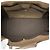 Borsa Satchel Fendi Grace in Vitello e Camoscio Beige - vista 4