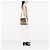 Borsa Satchel Fendi Grace in Vitello e Camoscio Beige - vista 5