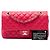 Chanel Pink Medium Classic Lambskin Double Flap - view 7