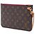 Pochette Louis Vuitton Brown Monogram Neverfull MM Marron - vue 2