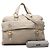 Bolsa Satchel Miu Miu em couro bege - vista 7