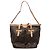 Louis Vuitton Brown Monogram Palermo GM Marron