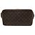 Louis Vuitton Brown Monogram Palermo GM Marron - vue 3