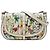 Gucci Flora Nice Stirrup Crossbody in pelle di vitello bianca Bianco Crudo