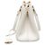 Prada Bolsa Galleria Double Zip Small em couro Saffiano branco - vista 2