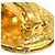 Chanel Gold vergoldete Camellia runde Clip-On Ohrringe Golden - Ansicht 8