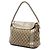 Gucci Bella Klappentasche aus beigem GG Canvas