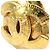 Boucles d'oreilles clips Chanel Gold CC Logo plaqué or Doré - vue 10