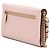 Clutch de corrente envelope Prada em Saffiano rosa - vista 2