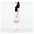 Clutch de corrente envelope Prada em Saffiano rosa - vista 6
