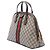 Gucci Beige Medium GG Supreme Ophidia Web Satchel - Ansicht 2
