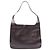 Bolso de hombro Gucci de piel de becerro marrón Castaño Marrón oscuro