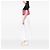 Bolso de hombro Cleo Prada en piel Spazzolato rosa - vista 6