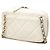 Bolso Camera Chanel 19 de piel de cordero blanca Blanco - vista 2