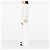 Bolso Camera Chanel 19 de piel de cordero blanca Blanco - vista 6