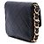 Chanel Black Small Quilted Calfskin Framing Chain Flap Noir - vue 2