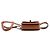 Borsa cintura Gucci Brown Mini Calfskin Bamboo 1947 Marrone - vista 3