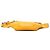 Bolso cinturón Gucci de piel de becerro perforada con relieve GG amarillo - vista 4