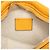 Bolso cinturón Gucci de piel de becerro perforada con relieve GG amarillo - vista 6