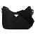 Prada Re Edition 2005 Satchel aus Raffia-Häkeloptik in Schwarz