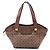 LOEWE Anagram Canvas Tote braun
