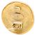 Orecchini a clip rotondi placcati oro Chanel Gold CC D'oro - vista 3