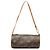 Louis Vuitton Brown Monogram Papillon Pochette Marrom