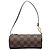 Louis Vuitton Brown Damier Ebene Papillon Pochette Marrom