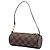 Louis Vuitton Brown Damier Ebene Papillon Pochette Marrom - vista 2