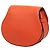 Chloé Orange Small Grained Leather Marcie Saddle Crossbody - vue 2