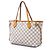 Louis Vuitton White Damier Azur Neverfull PM Weiß - Ansicht 2