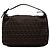 Borsa a mano Fendi in tela Zucchino marrone