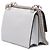 Fendi Blue Small Studded Leather Kan I Crossbody Azul Azul claro - vista 2