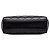 Sac à main Chanel en agneau noir avec surpiqûres CC - vue 3