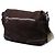 Bandolera LOEWE Anagram de nubuck marrón Castaño Marrón oscuro - vista 2