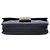 Chanel Black Small Quilted Lambskin Elegant CC Flap Wallet on Chain Preto - vista 3