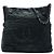 Borsa Tote Chanel Sea Hit in vitello iridescente matelassé nero