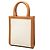 Céline Celine Mini Canvas Vertical Cabas Tote Marron Beige - vue 2