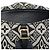 Louis Vuitton Black Monogram Jacquard Since 1854 Mini Deauville Nero - vista 5