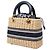 Dior Brown Medium Wicker Oblique Lady Dior Marrom Castanho claro - vista 2