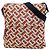 Burberry Beige TB Monogram Nylon Flat Messenger Bag