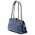 Borsa a tracolla Chanel Reissue 2.55 in pelle di vitello invecchiata matelassé blu - vista 2