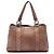 Bamboo Gucci Libeccio Shopper aus Kalbsleder in Braun Medium mit Guccissima-Besatz und Bambus