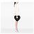 Jacquemus Black Raffia Le Spiaggia Coeur Handtasche Schwarz - Ansicht 8