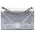 Dior Diorama Crossbody-Tasche aus Lackleder Silver Microcannage Silber