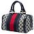 Bolsa Boston Gucci Joy Small em tela GG bege e Web - vista 2