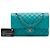 Chanel Blue Medium Classic Lambskin Double Flap - view 7