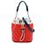 Chanel Orange CC Multicolor Quilted Lambskin Cuba Drawstring Bucket Bag Rot