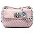 Borsa a tracolla Miu Miu in nappa matelassé rosa con catena di cristalli