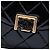 Chanel Black CC Quilted Patent Accordion Pushlock Top Handle Flap Preto - vista 5
